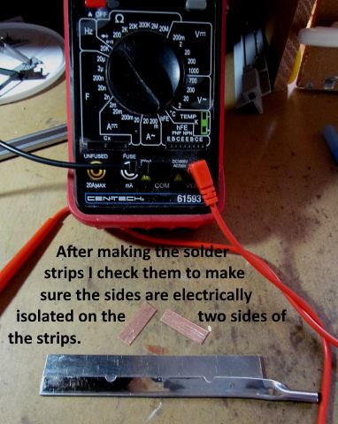 Usea VOM to make sure the two sides of the solder pad are
